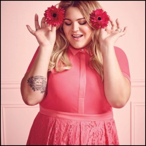 Plus Size Pink Dress - Picture 7 of 7